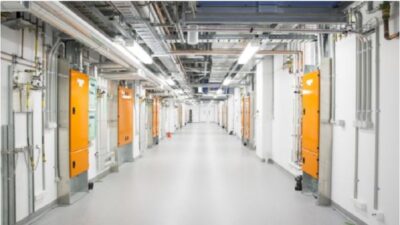 Special piping and wiring supports quantum research in the Sydney Nanoscience Hub. AINST, Author provided