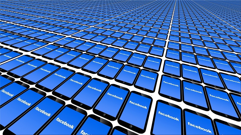 Image of numerous Facebook screens (from Flickr)
